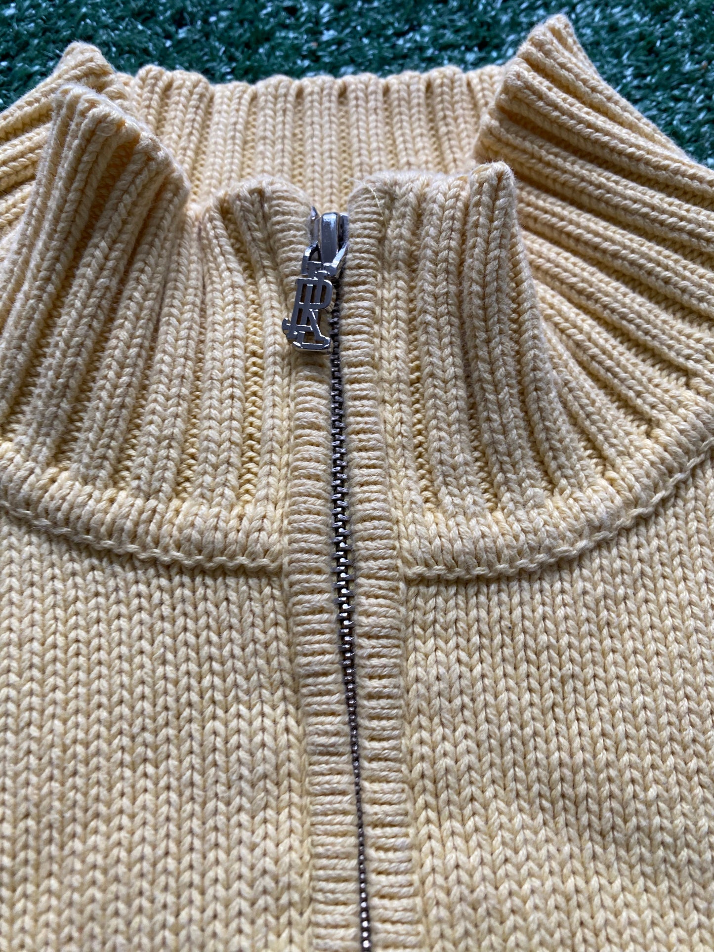 Vintage Ralph Lauren quarter Zip Knitted Sweater