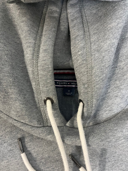 Tommy Hilfiger grey embroidered hoodie