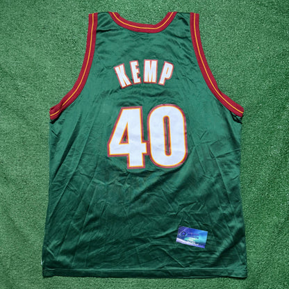 Vintage Seattle SuperSonics Shawn Kemp Jersey