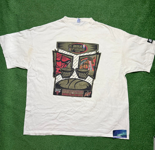 Vintage Seattle SuperSonics Shirt Sonics Vs Bulls