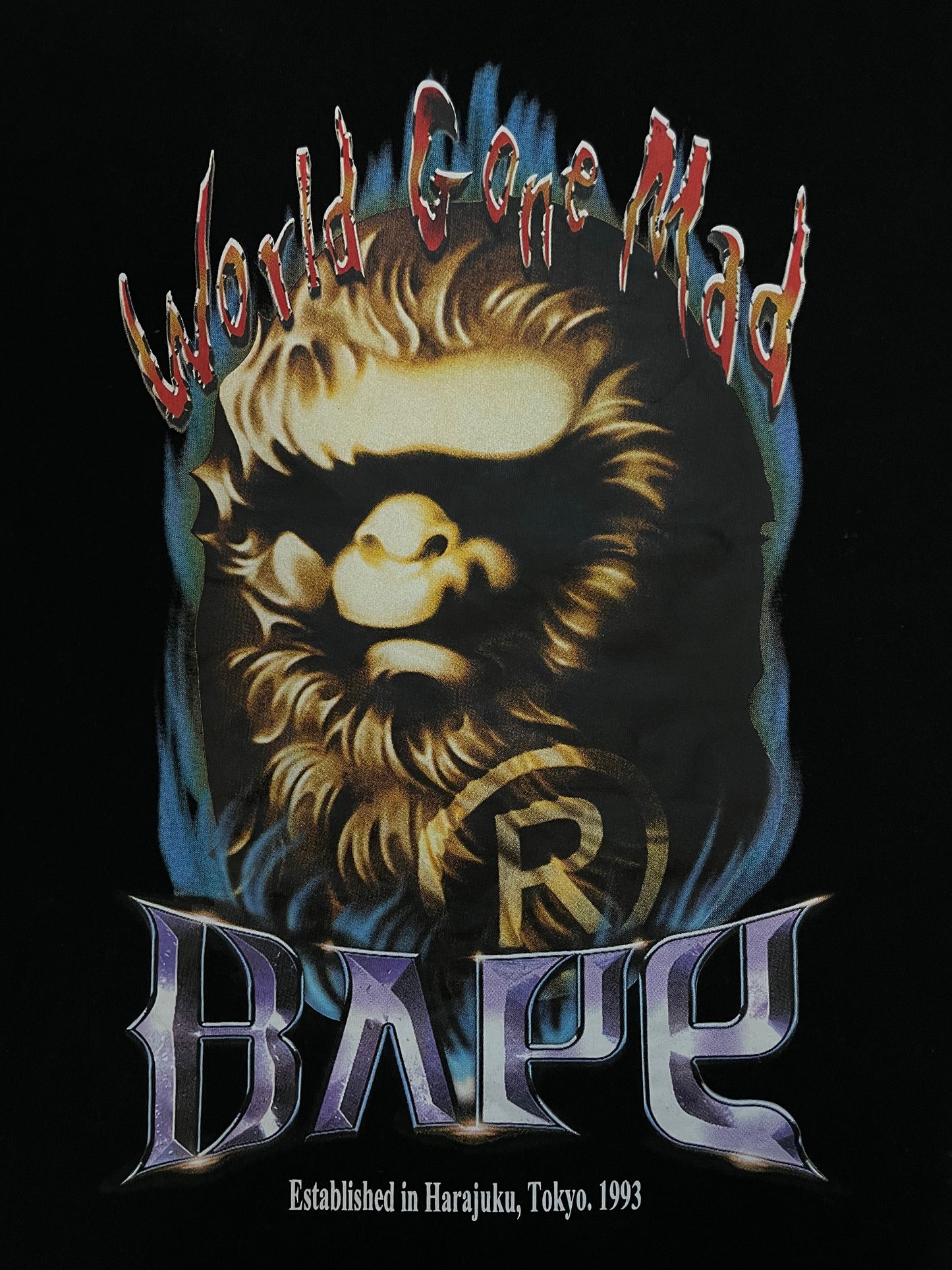 Bape world gone mad tee
