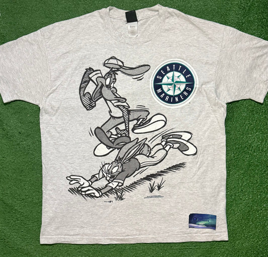 Vintage Seattle Mariners Looney Tunes Shirt