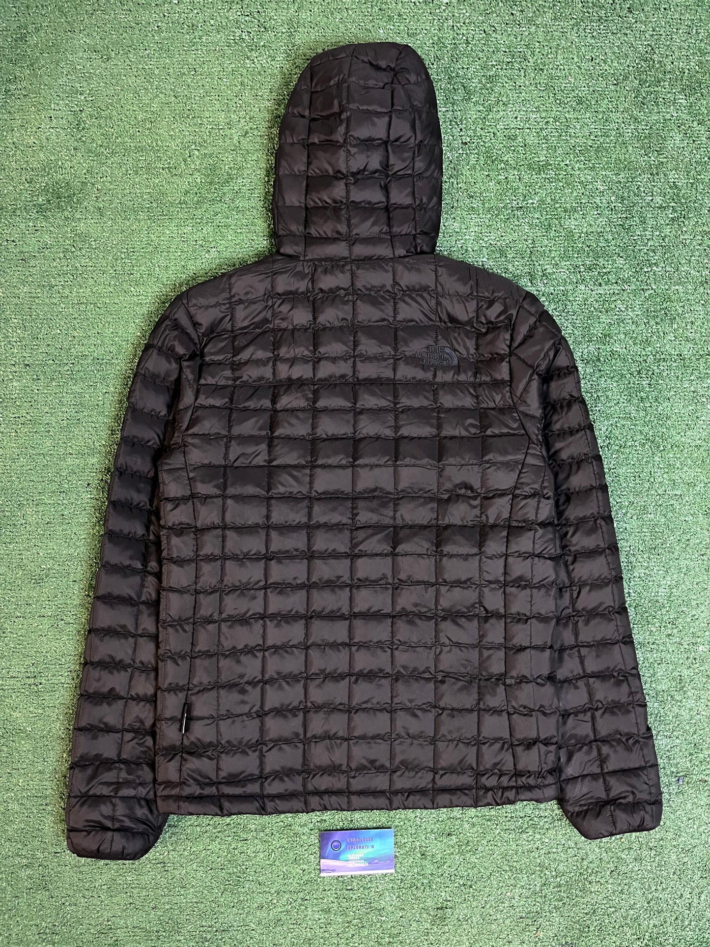 North Face Black thermoball Quilted Puffer Jacket