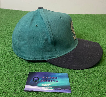Vintage 1990s Seattle Mariners teal fitted hat