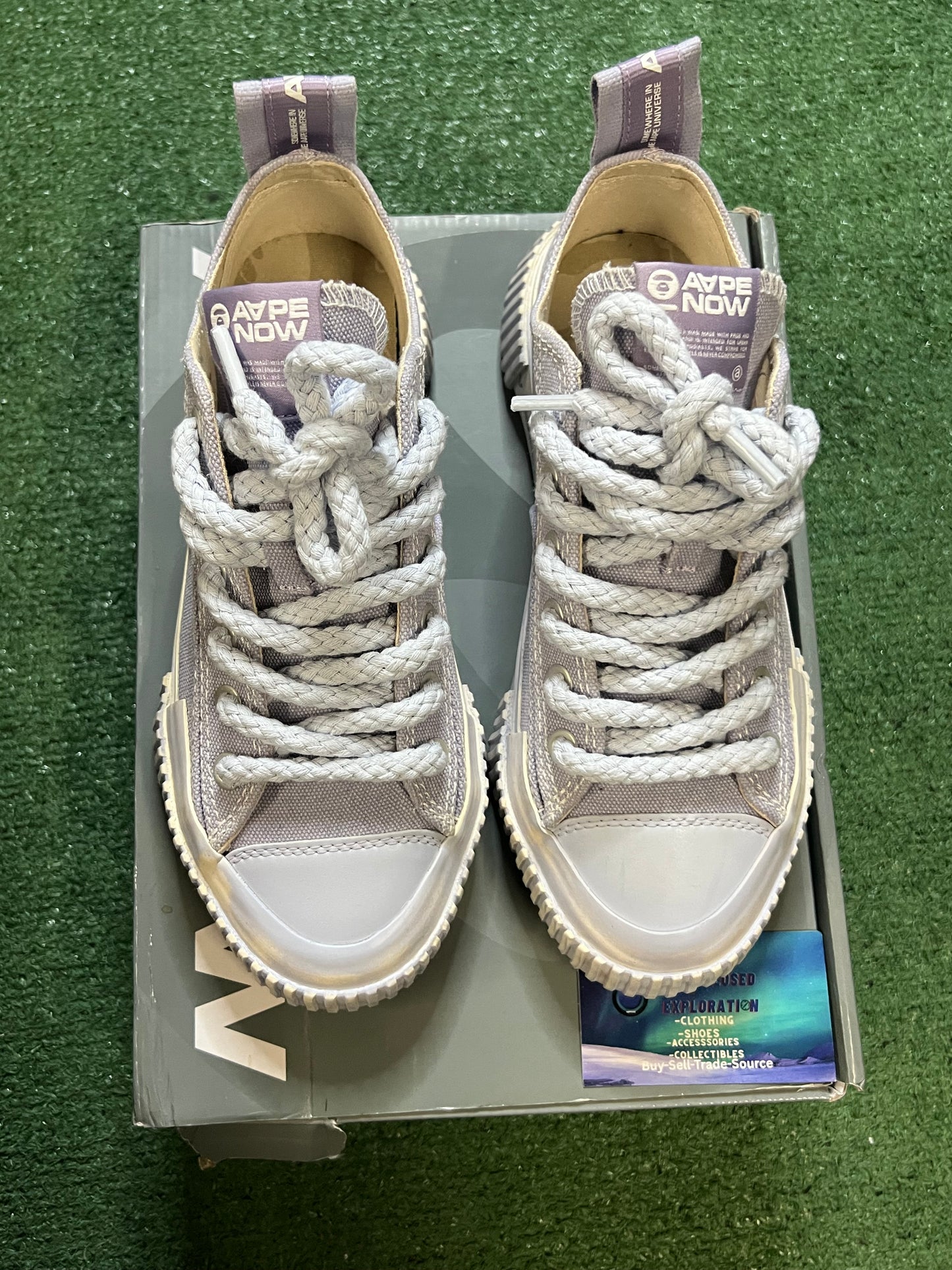 AAPE by A Bathing Ape Galaxy low size 8men/9.5women
