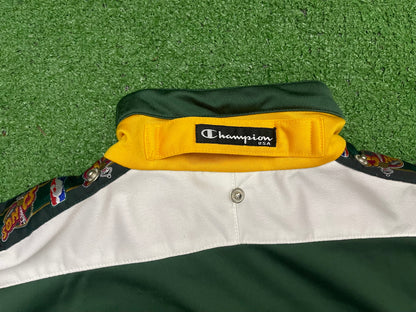 Vintage Seattle Super Sonics Warm Up Zip Up