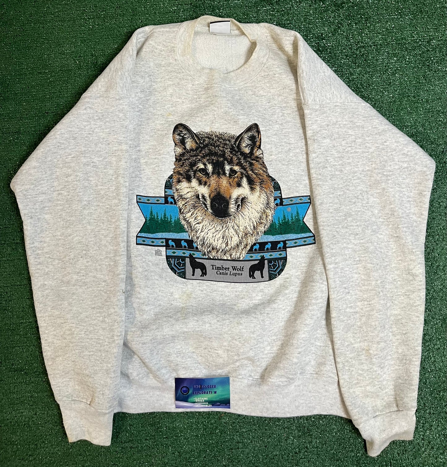 Vintage 1990s Timberwolves crewneck