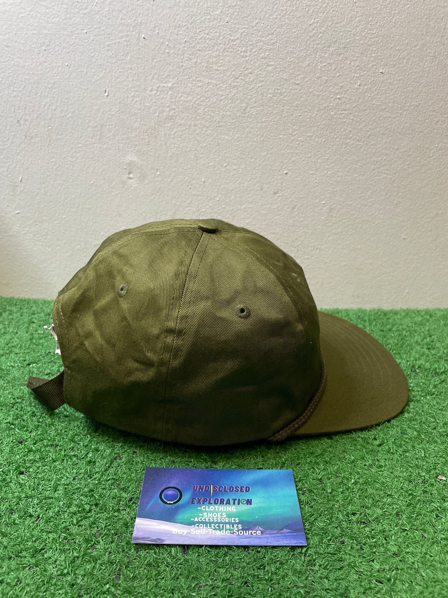 Rei olive green for life outside hat