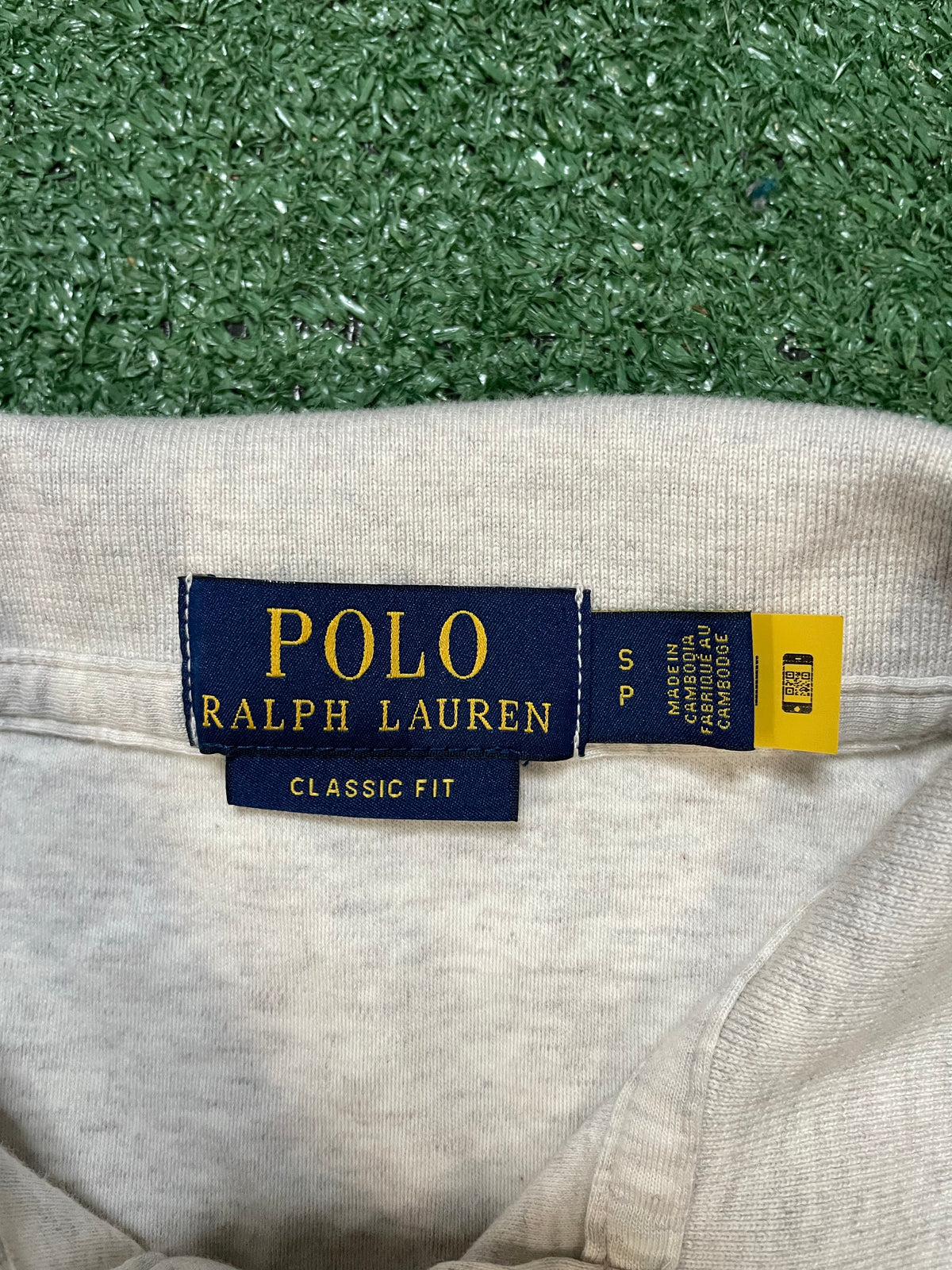 Polo Ralph Lauren light beige polo