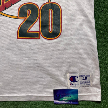 Vintage Seattle SuperSonics Gary Payton Jersey Champion