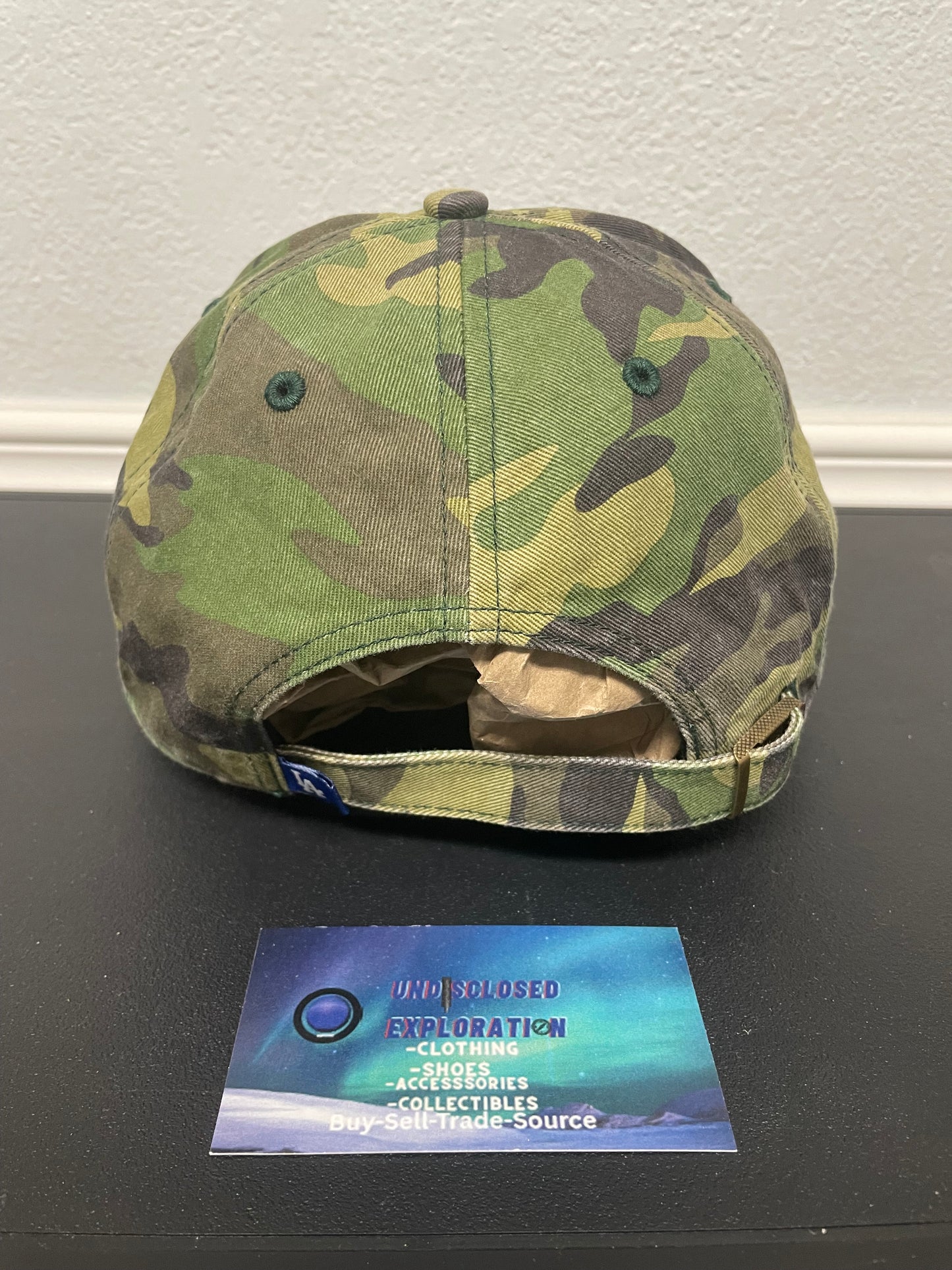 LA camo hat