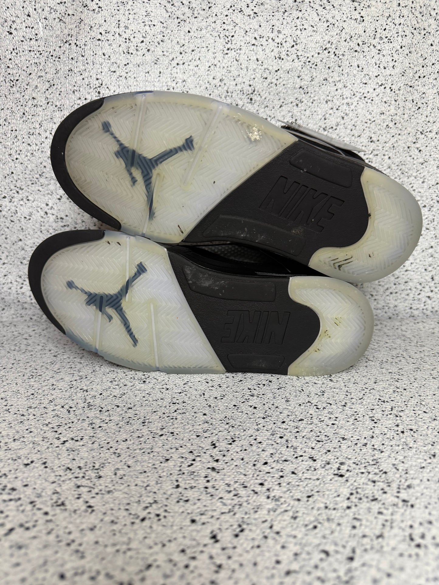 Jordan 5 Black Metallic Reimagined 8.5 Men/10 Women “Preowned”