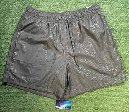 Nike sportswear all over print grey shorts
