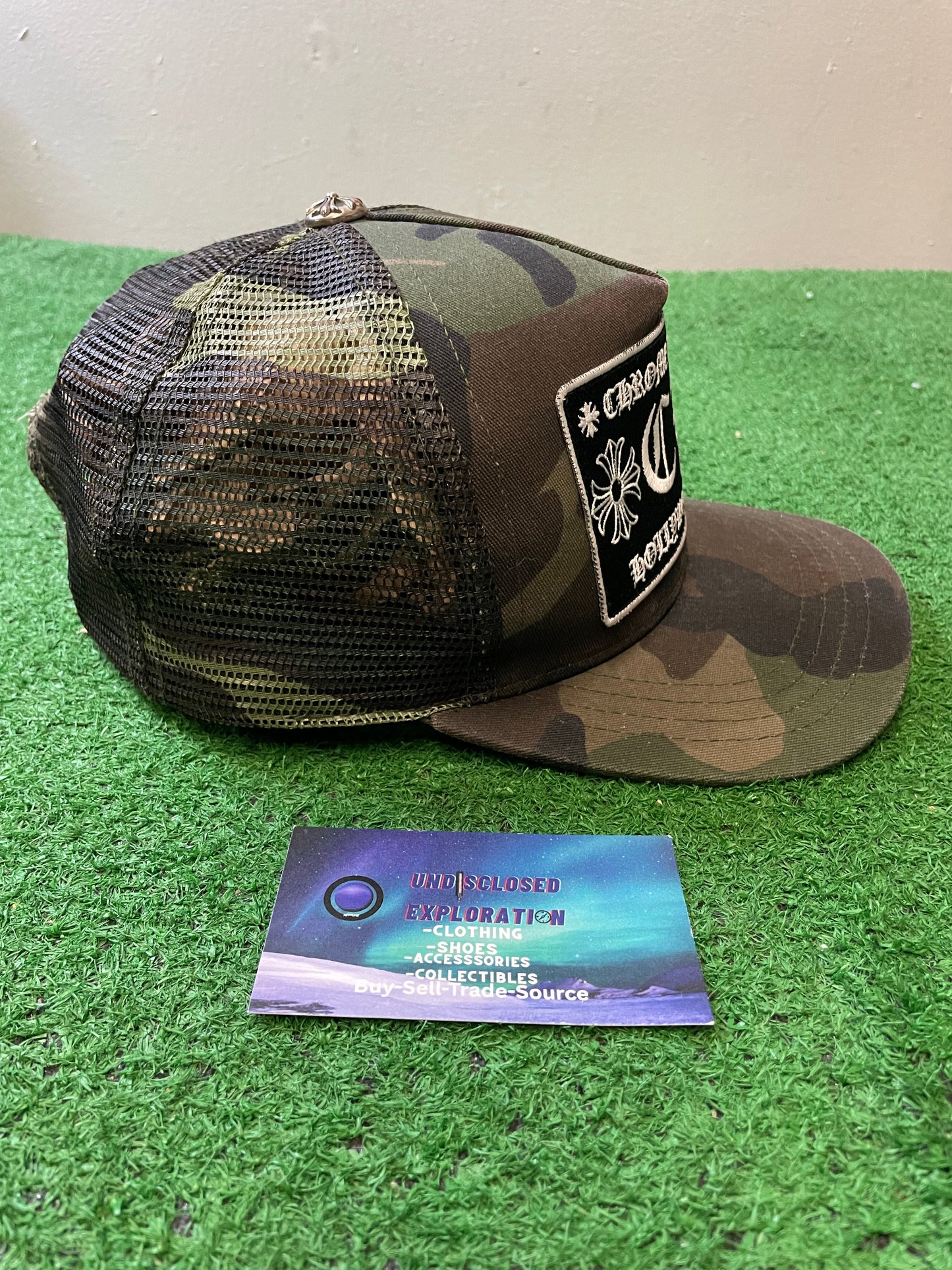Chrome Hearts Hollywood camo hat