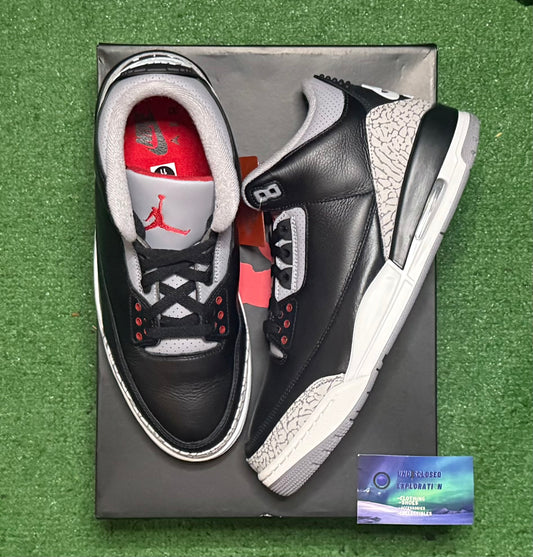 Jordan 3 Black Cement 2024
