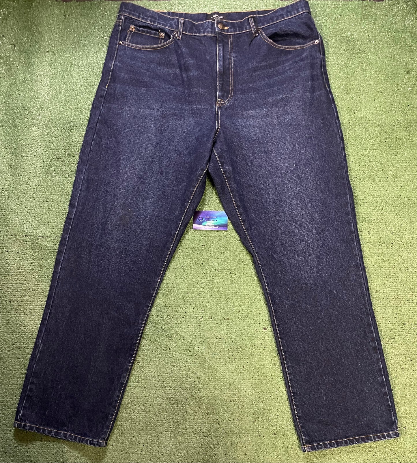 Ed Hardy dark blue tiger jeans