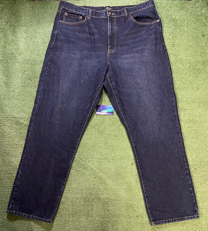 Ed Hardy dark blue tiger jeans