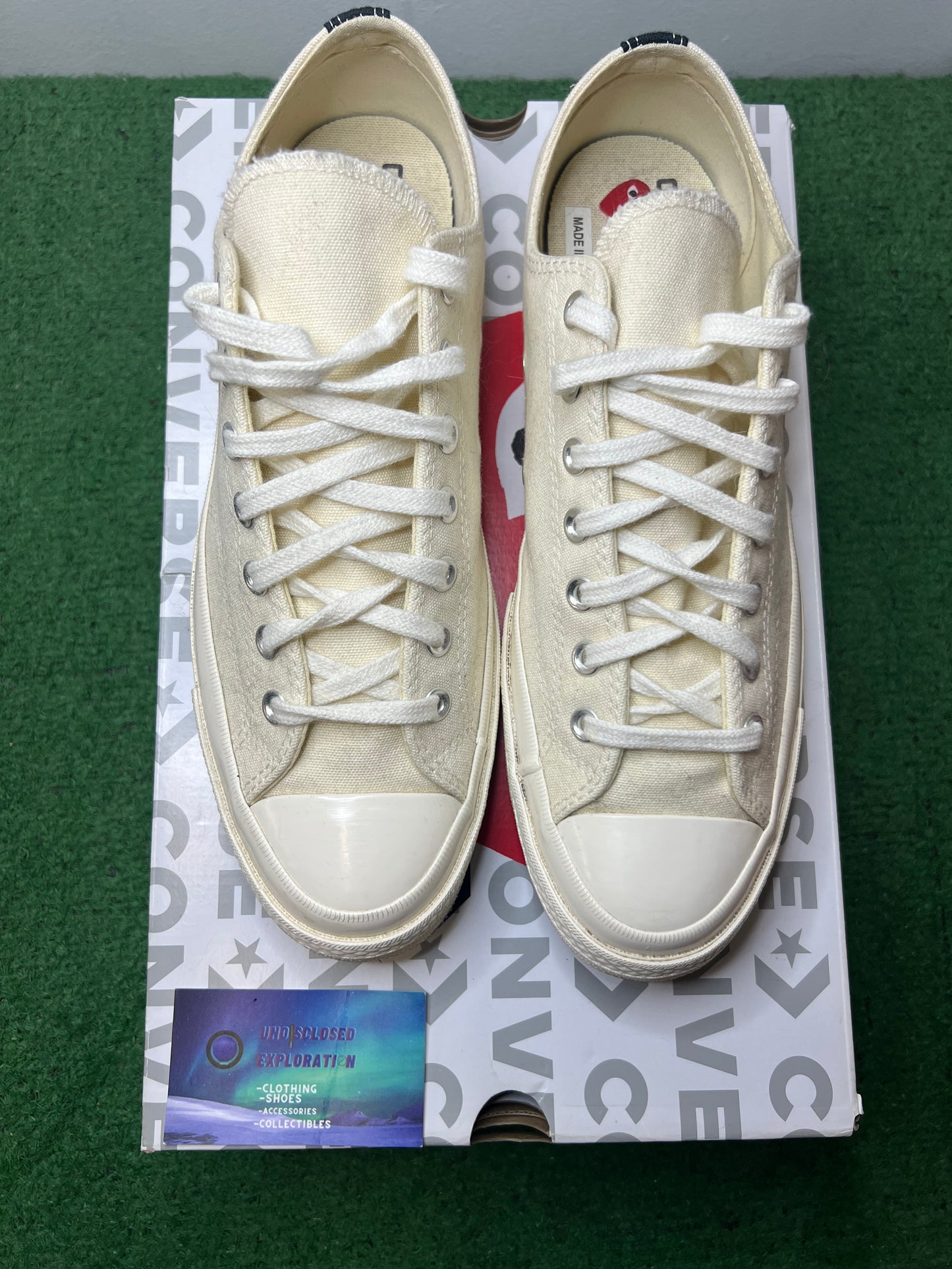 Comme Des garçon X chuck 70 low size 11men/12.5women