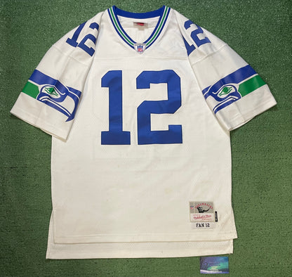 Seattle Seahawks Mitchell & Ness 1985 legacy Fan #12 jersey