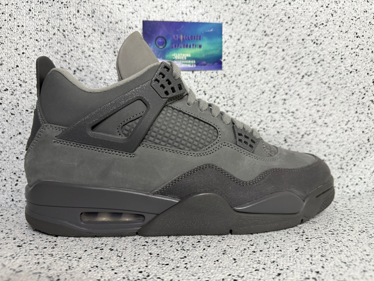 Jordan 4 Wet Cement 10 Men/11.5 Women “Preowned”