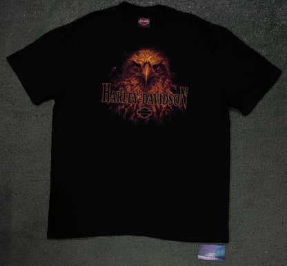 Vintage Harley Davidson eagle Texas tee