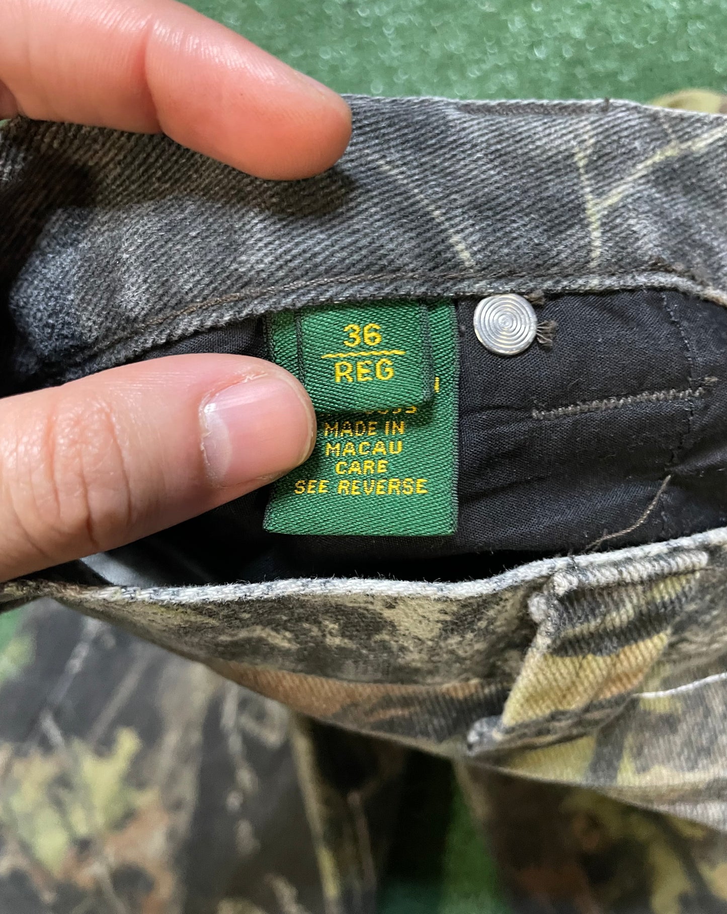 Camo leaf pants