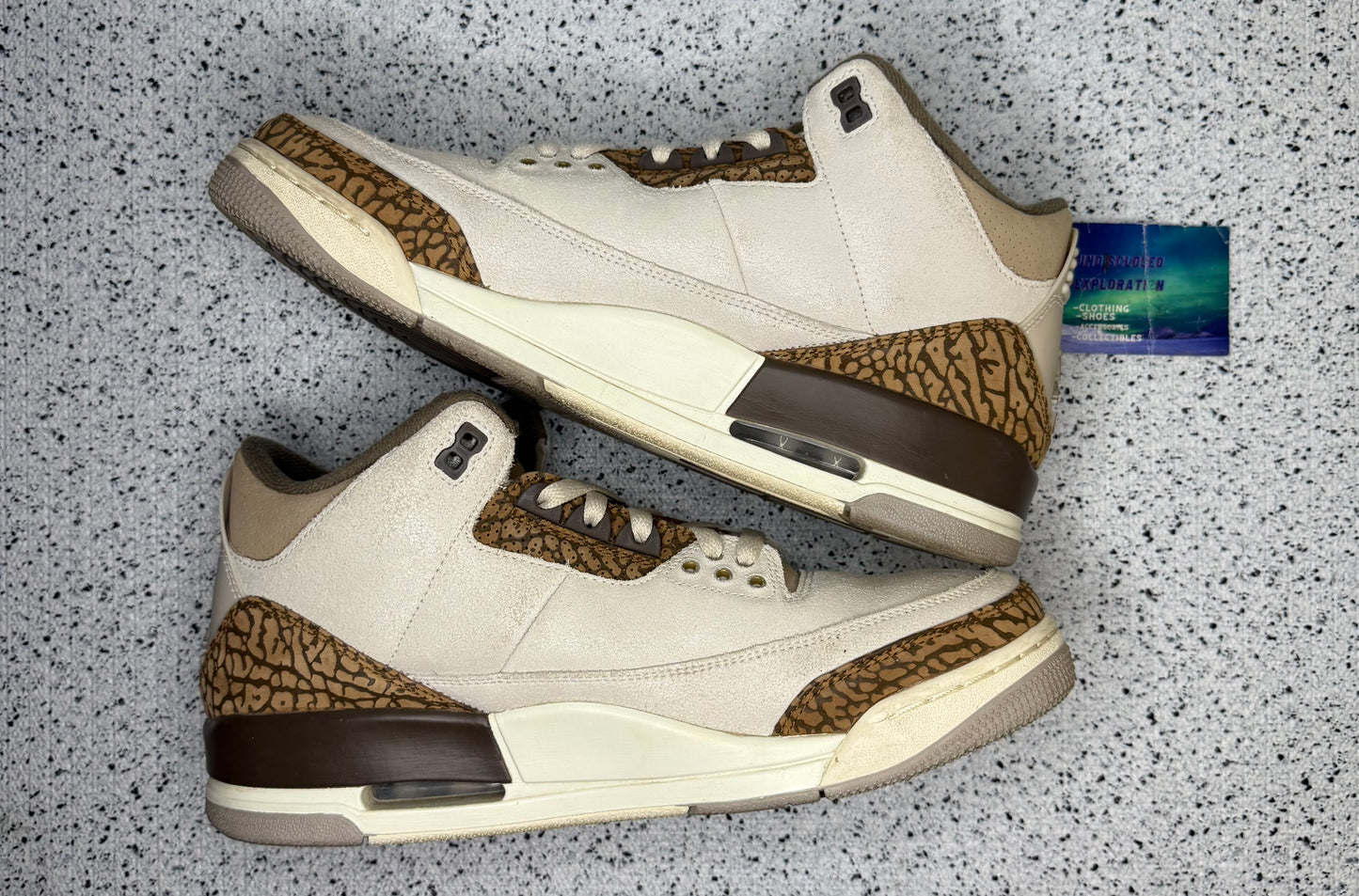Jordan 3 Palomino 10.5 Men/12 Women “Preowned”