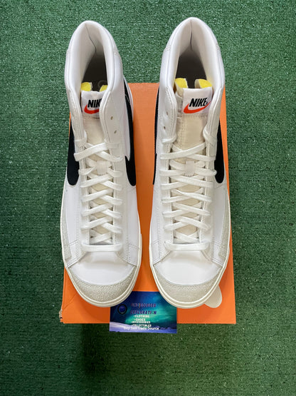 Nike Blazer mid 77 black & white size 12.5men/14women