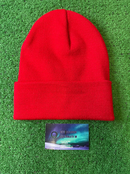 Carhartt red beanie