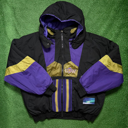 Vintage Washington Huskies Jacket Reversible Pro Player