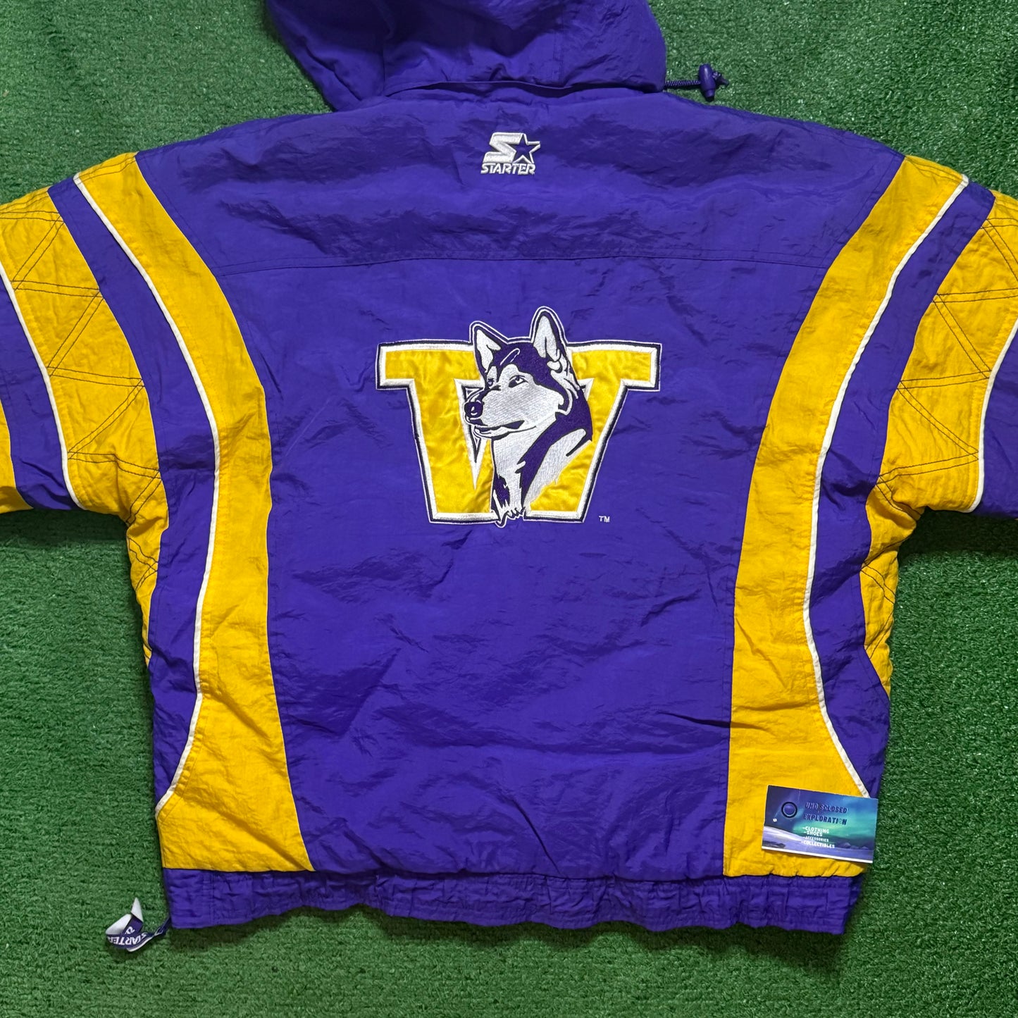 Vintage Washington Huskies Jacket Starter Pullover