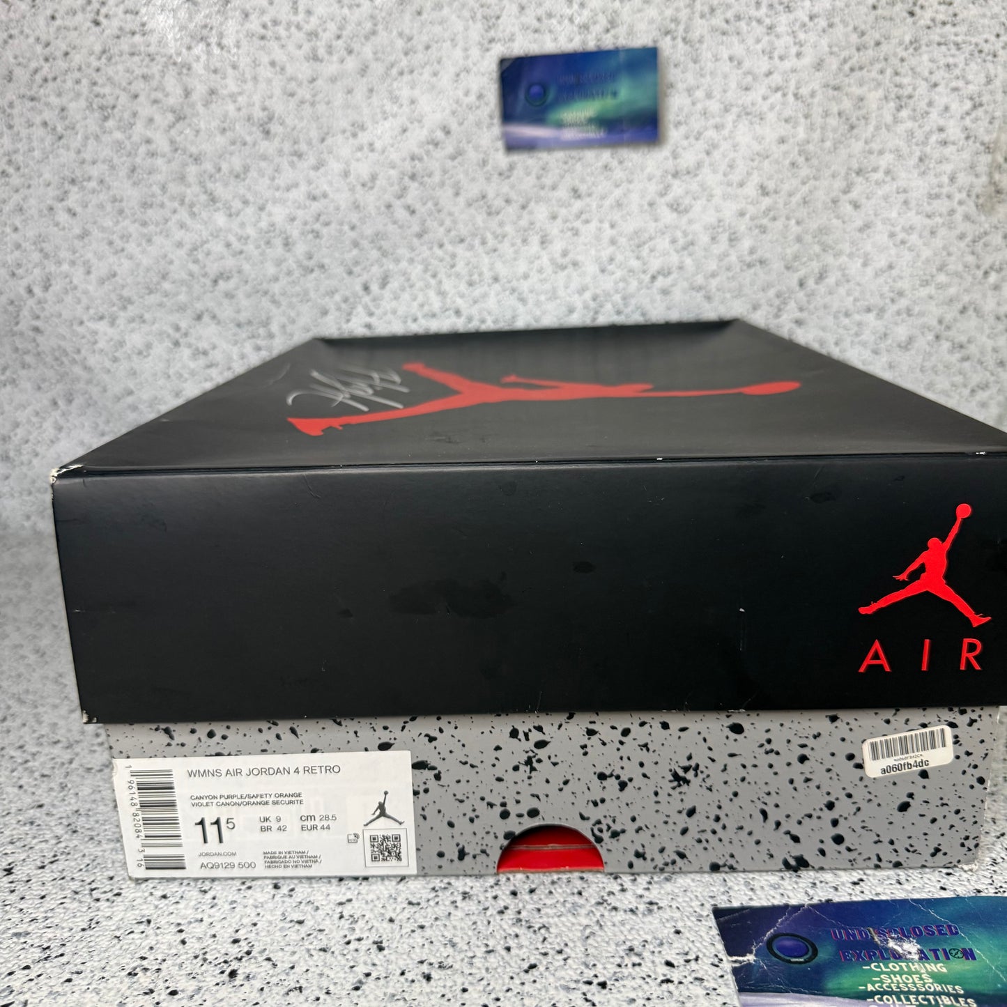 Jordan 4 Purple Canyon 10 Men “Preowned”