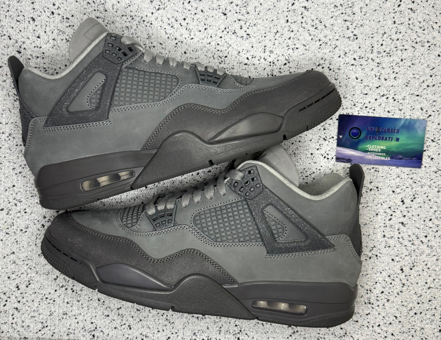 Jordan 4 Wet Cement 10.5 Men/12 Women “Preowned”