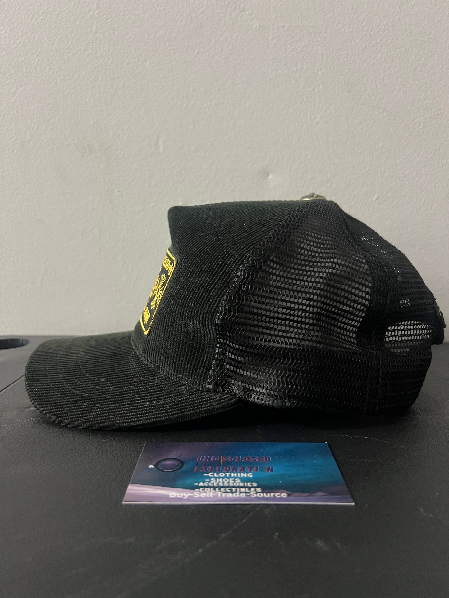 Chrome hearts Corduroy black hat