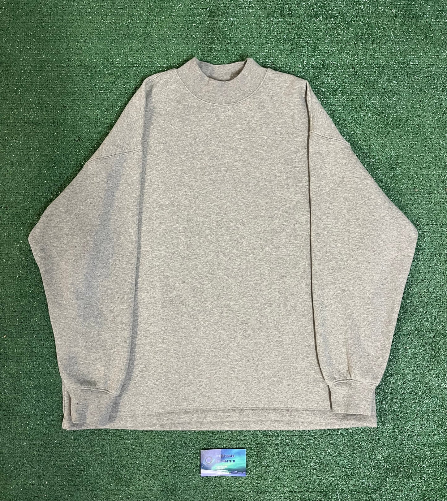 Fear of god essentials heather grey crewneck