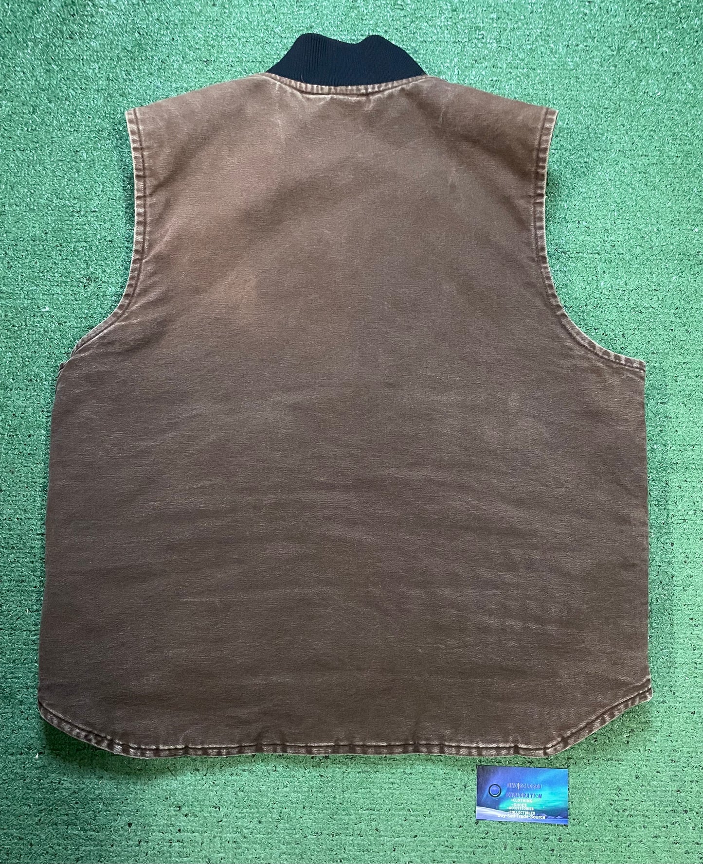 Vintage 2000s Carhartt brown vest