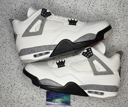 Jordan 4 White Cement