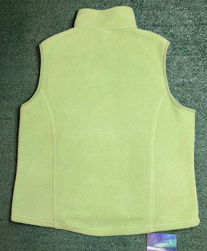 Vintage LL bean green fleece vest