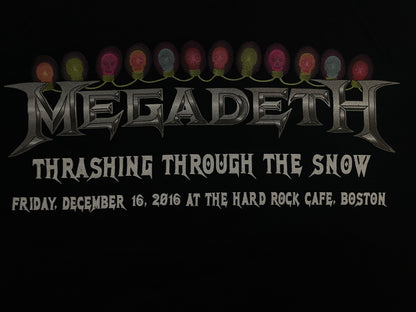 Megadeth 2016 Thrashing Through the Snow tee