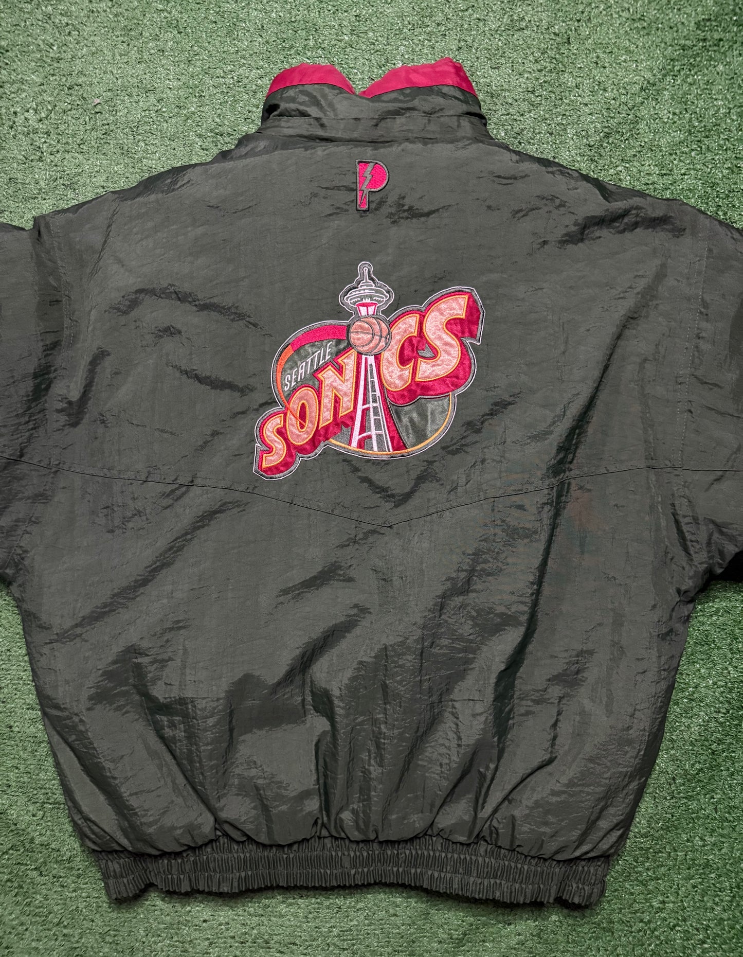 Vintage Seattle SuperSonics Jacket Reversible