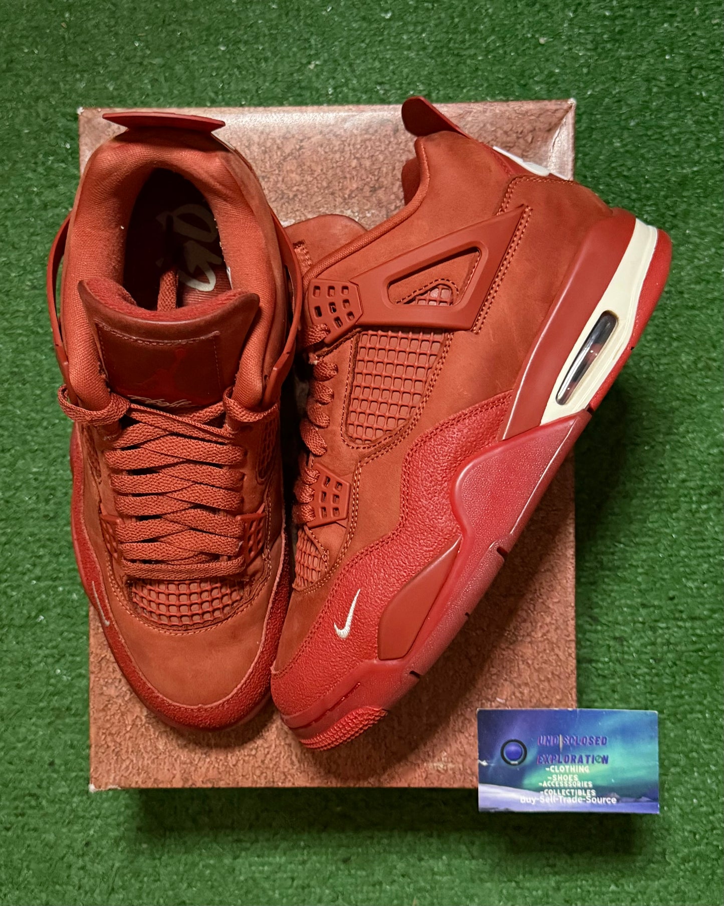 Jordan 4 Brick By Brick 8.5 Men/10 Women “Preowned”