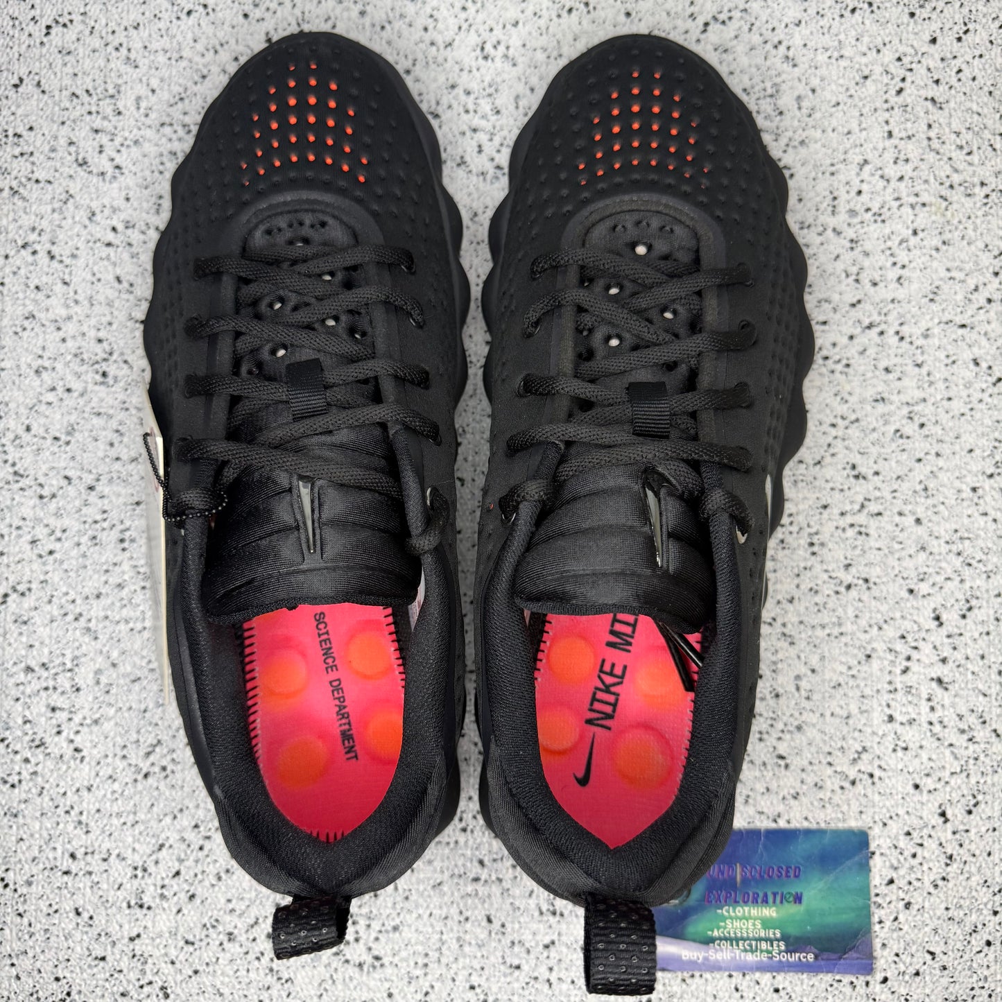 Nike Mind 002 Black Hyper Crimson
