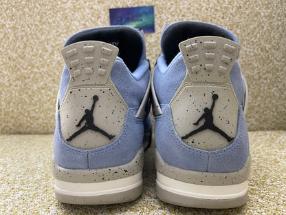 Jordan 4 University Blue 10.5 Men/ 12 Women “Preowned”