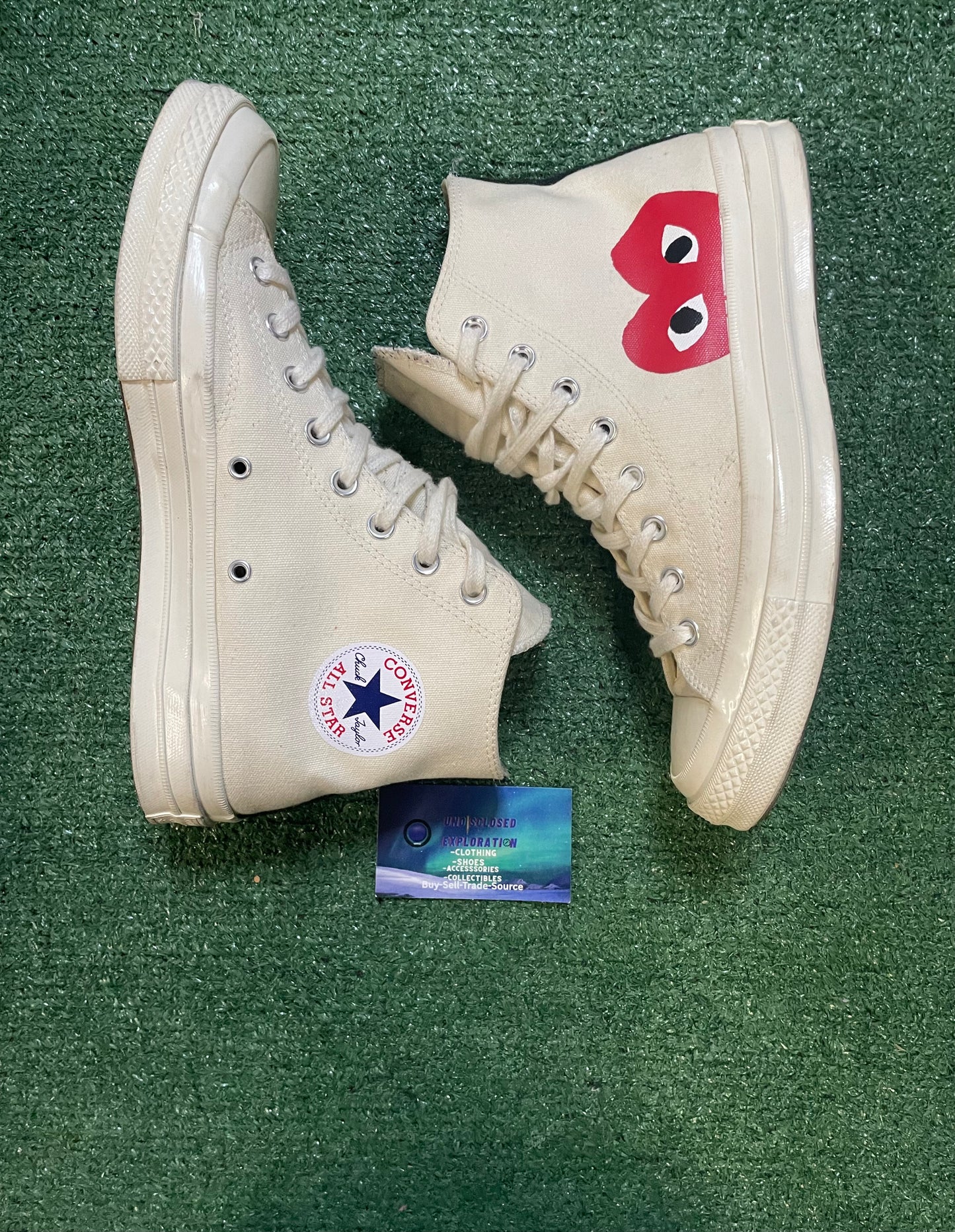 CDG X converse chuck 70 high size 9men/10.5women