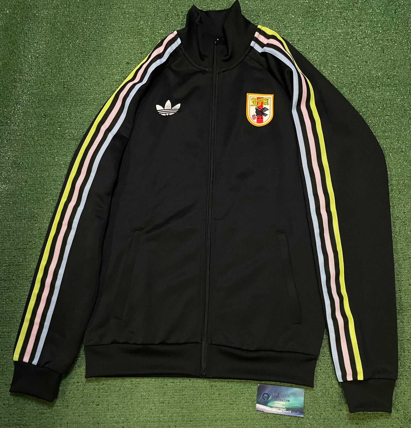 Adidas football team track jacket