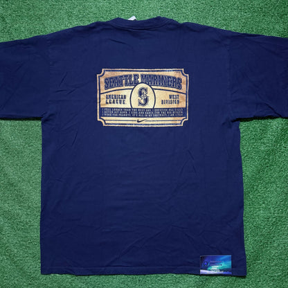 Vintage Seattle Mariners Nike Center Swoosh Shirt