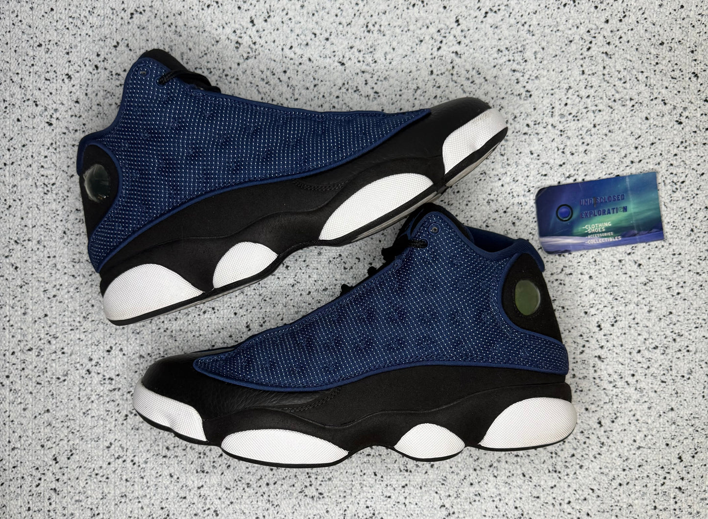 Jordan 13 Brave Blue 9 Men/10.5 Women “Preowned”