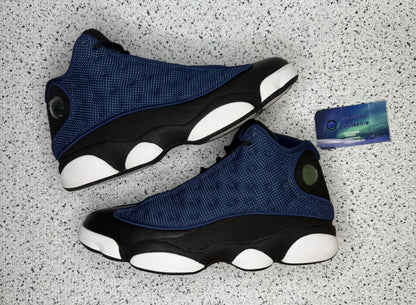 Jordan 13 Brave Blue 9 Men/10.5 Women “Preowned”