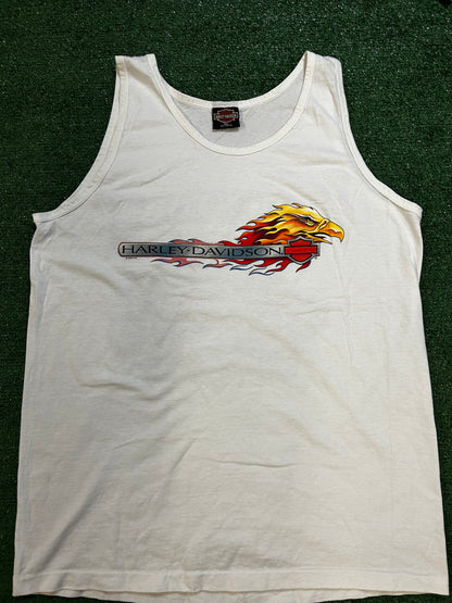 Vintage 1990s Harley Davidson downtown Seattle tank top