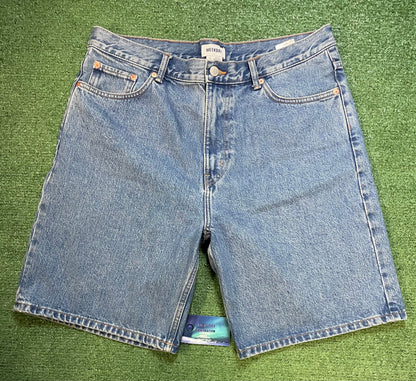 Weekday light wash Jean shorts